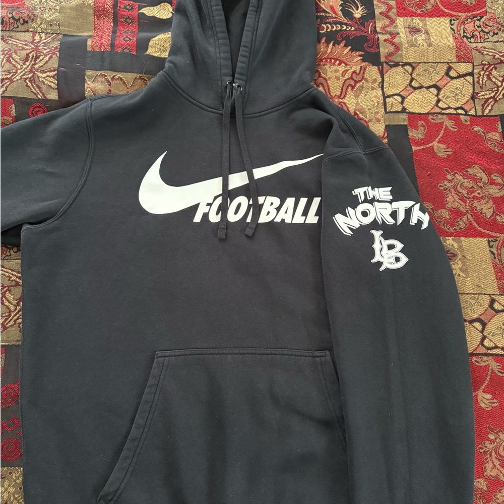 Nike Dri-Fit “The North” Long Beach LB Black/White Pullover Hoodie